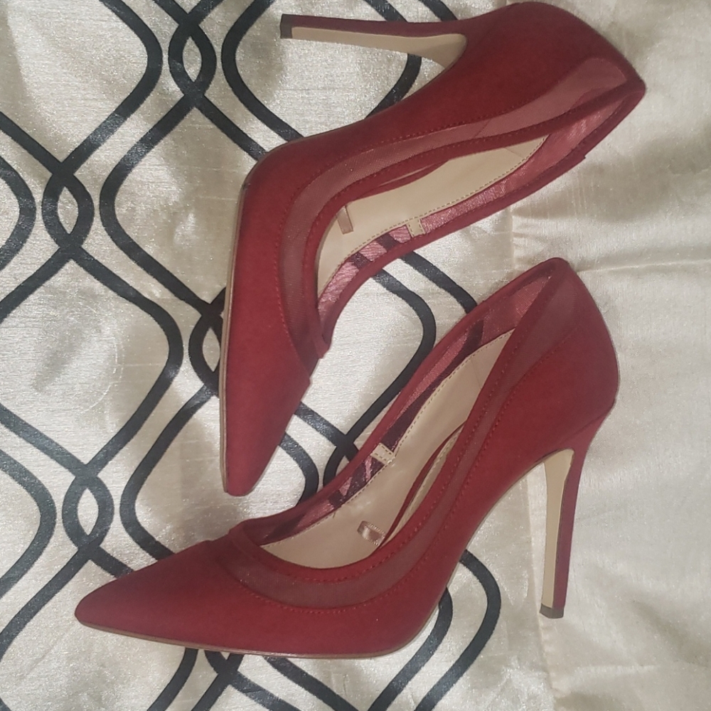 Jessica Simpson Red High Heels - Picture 2 of 3